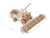EWA: Harvesting Combine with Grain Header