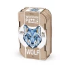 EWA: Box, Wooden Puzzle Wolf M