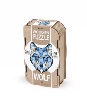EWA: Box, Wooden Puzzle Wolf M