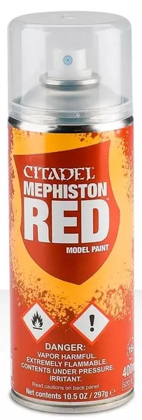 Citadel Colour: Spray, Mephiston Red