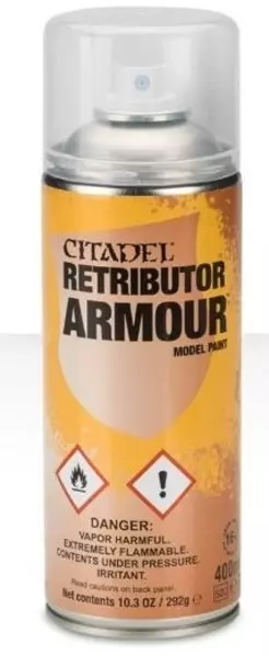 Citadel Colour: Spray, Retributor Armour