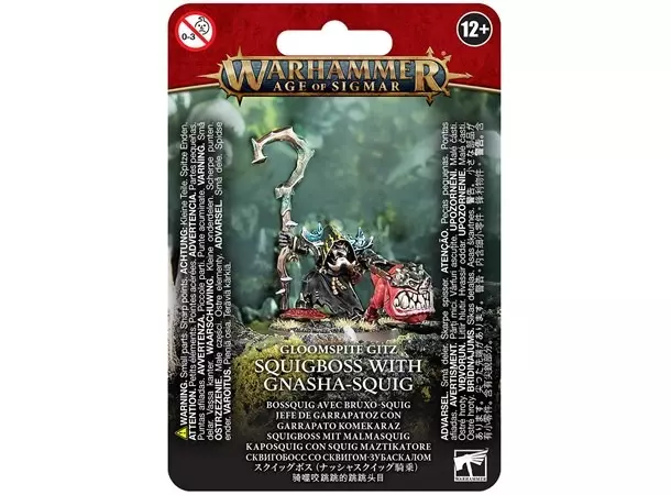 Gloomspite Gitz: Squigboss With Gnasha-Squig