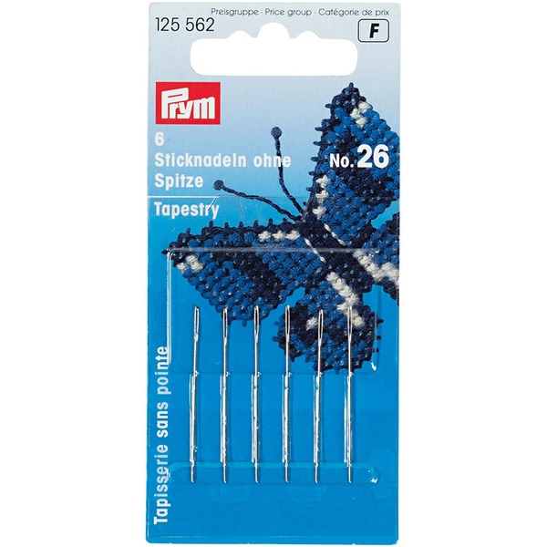Prym Broderinåler - Butt No.26 - 6stk