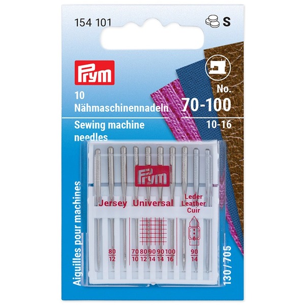 Prym Symaskinnåler Jersey, Universal,Lær No.70-100/16-10