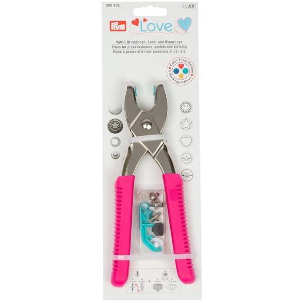 Prym Love - Vario Tang Color Snaps Edition - Rosa