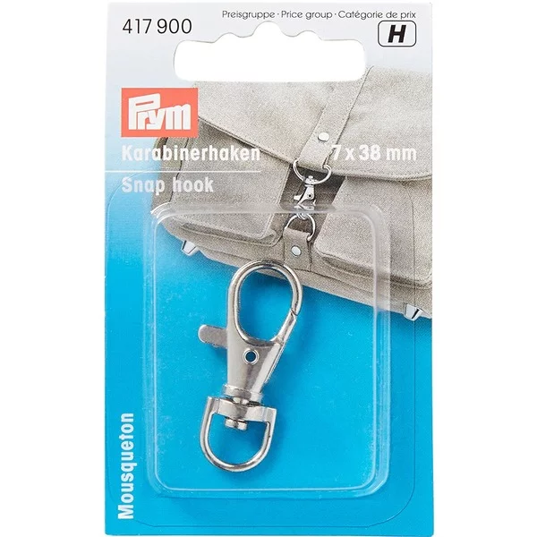 Prym Karabinkrok - 7x38mm -  Sølv