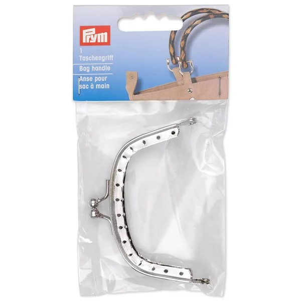 Prym Veskehåndtak Julia - 7,5cm sølv