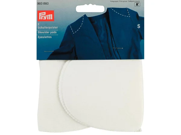 Prym Skulderpute S - Hvit - 2stk u/feste