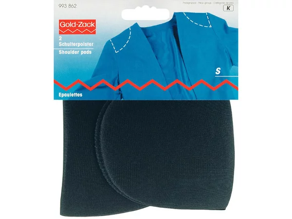 Prym Skulderpute S - Sort - 2stk u/feste