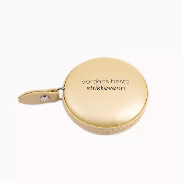 Målebånd, 4019, Gull, Verdens beste strikkevenn