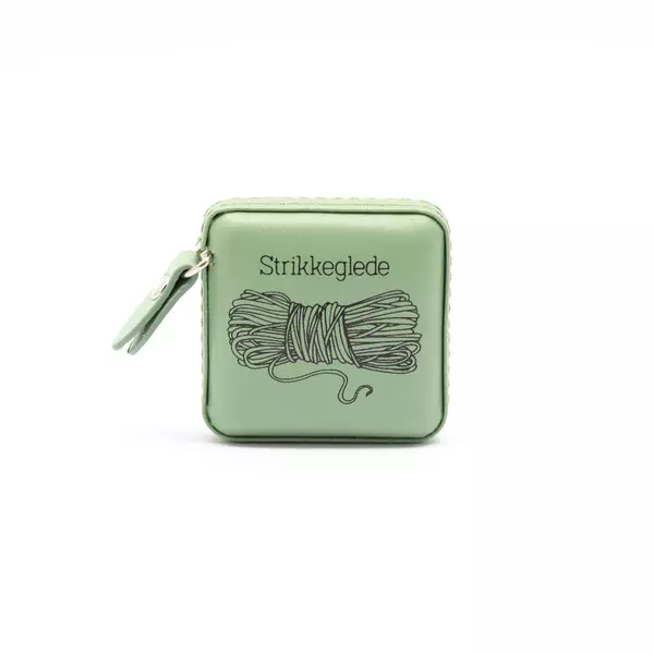 Målebånd, 0133, Grønn, Strikkeglede