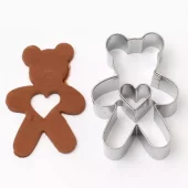 Utstikker Bamse m/Hjerte 5 x 3,5 cm