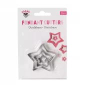 Utstikker Stjerne, sett av 3stk