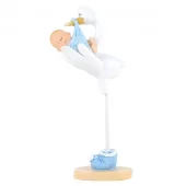 Baby Blå, Stork 15cm