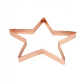 Utstikker Stjerne Kobber 25cm