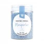 Kakestrø Miniperler Isblå 90g