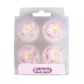 Kakepynt spiselig, Blomster Tusenfryd 12 stk