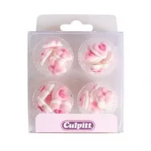 Kakepynt Spiselig, Minihjerter Rosa