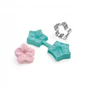 Utstikker og preger til Hawaiiblomst 4 cm