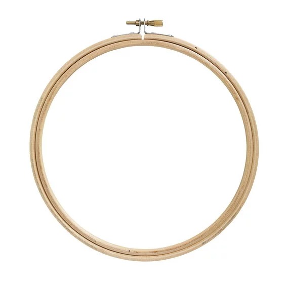 Broderiring i tre 15cm