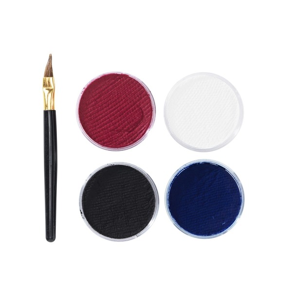 Sett Ansiktsmaling Spøkelse 4