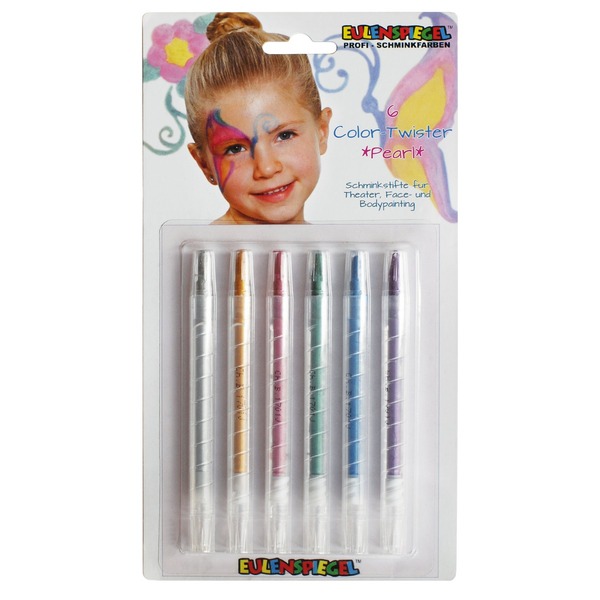 Ansiktskritt Twister Pearl 6p