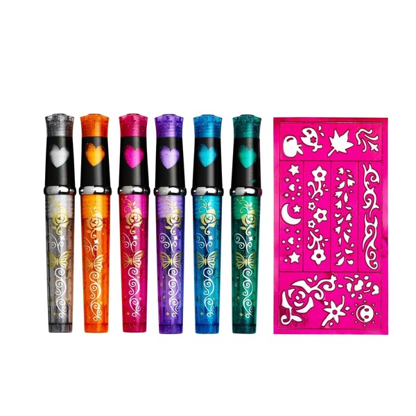 Tatoveringspenner - 6 Farger