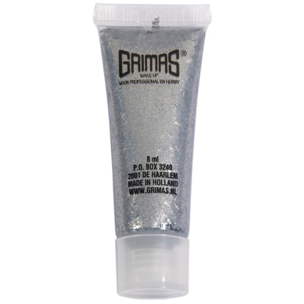 Shimmer Gel Sølv 8ml