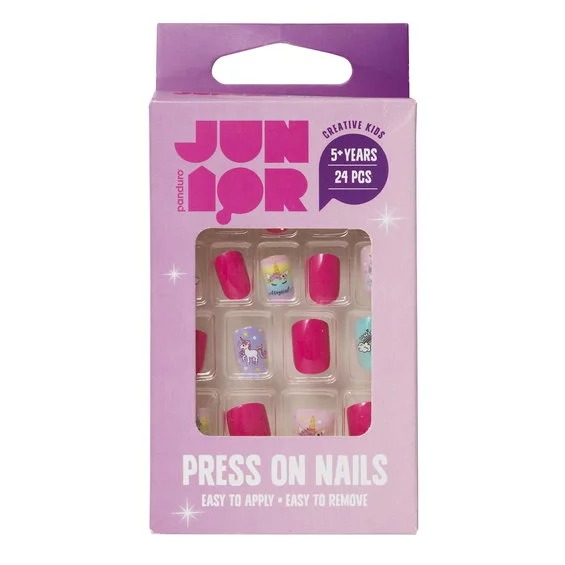 Løsnegler Barn Pink Unicorn (U)