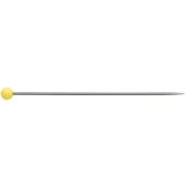 Prym Knappenåler Glasshode No.1 43mm 20g - Gul