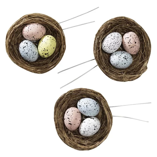 Egg I Fuglerede 6 Stk.