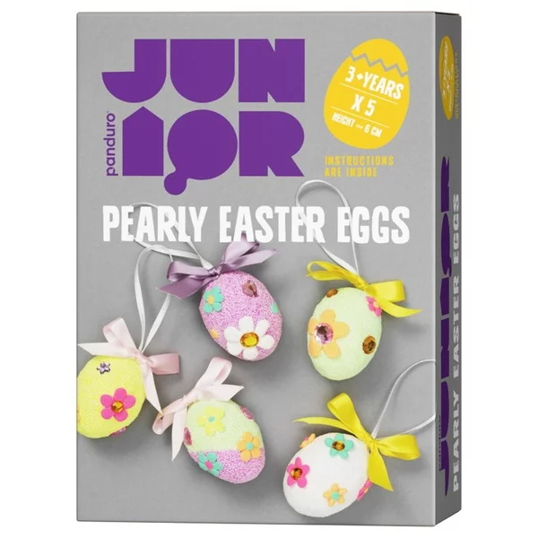 Diy Pearly Easter Eggs
