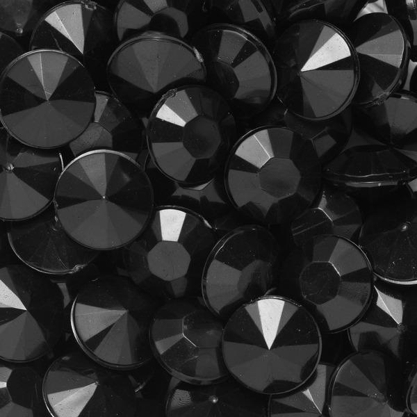 Akrylsteiner 360 Stk. Svart (U)