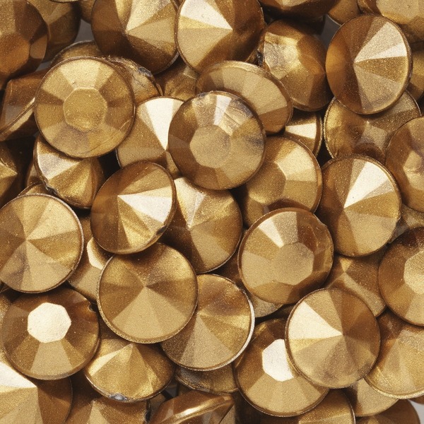 Akrylsteiner 360 Stk. Matt Gul (U)