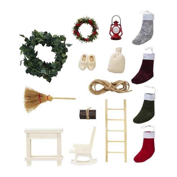 Miniatyrkit Med Åpen Peis M.m. (U)