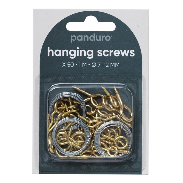 Øyeskruer Ø 7-12 Mm 50 Stk