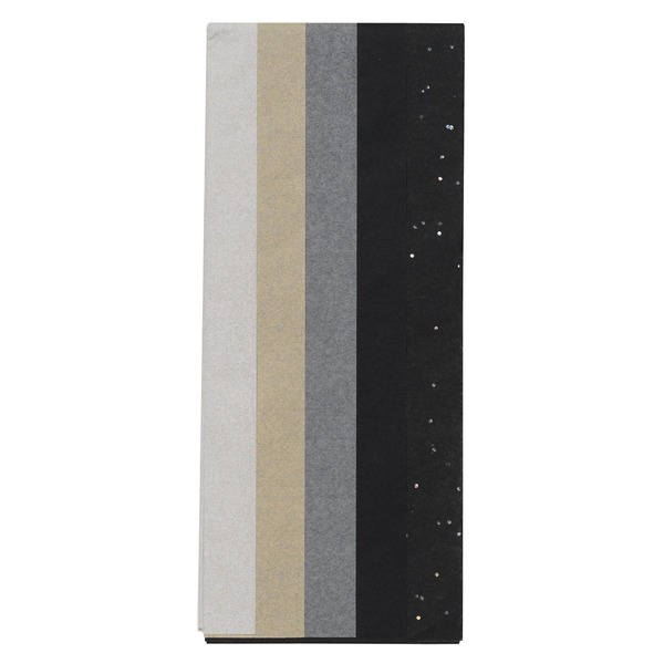 Silkepapir 5 Ark Gråmiks (U)