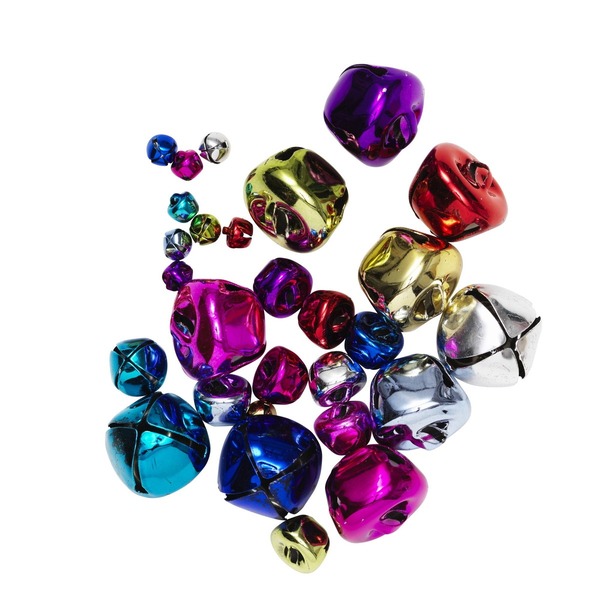 Bjeller 30 Stk. Fargemiks (U)