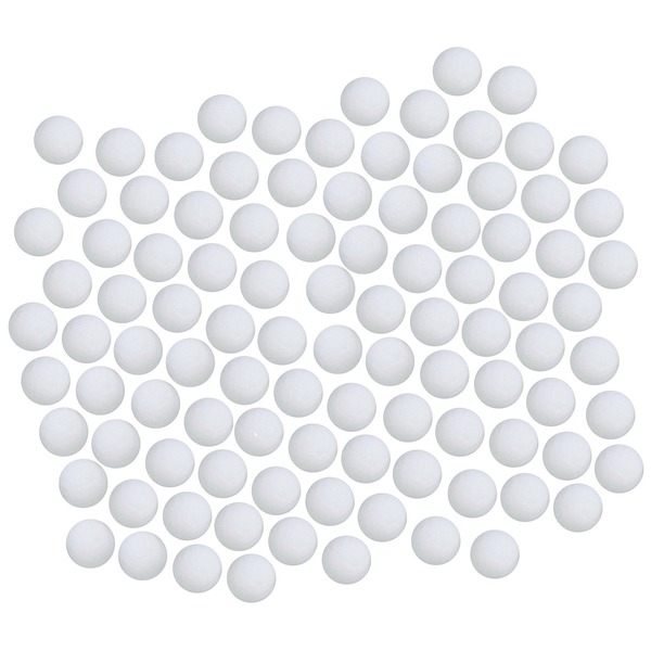 Vattkuler Hvite 30 Mm 100 Stk