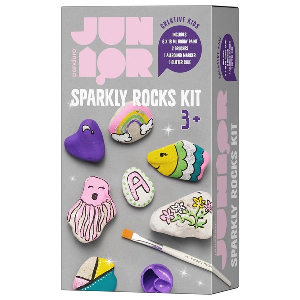 Diy-kit Male På Stein - Glitte