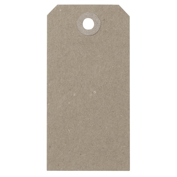 Manila Tags 5x10cm 20 Stk. Nat