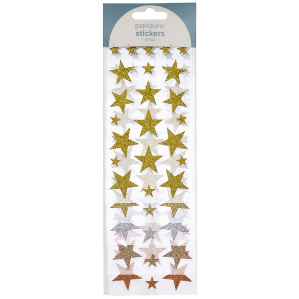 Glitterstickers Stjerner