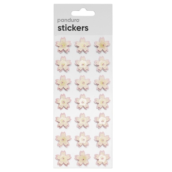 3d Stickers Blomster