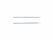 Knitpro: Nova Metal, Kort Utskift, 3.0 mm