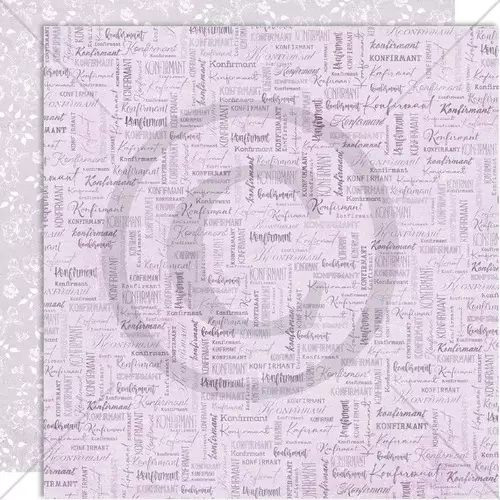 Designark: Årets Konfirmant, lilla