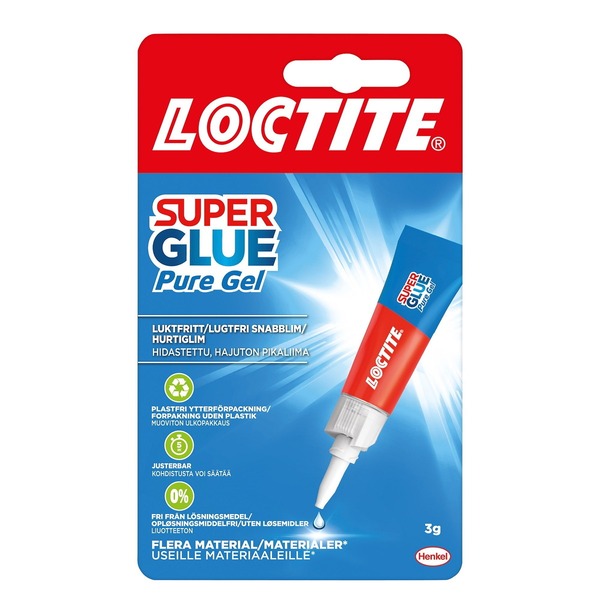 Loctite Super Glue Pure Gel 3