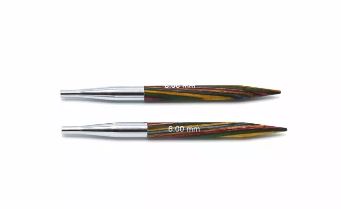 Knitpro: Symfonie, Bjørk, Utskift. Kort 6.0 mm