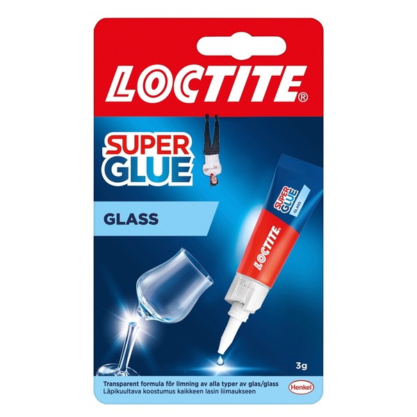 Loctite Super Glue 3g Glass