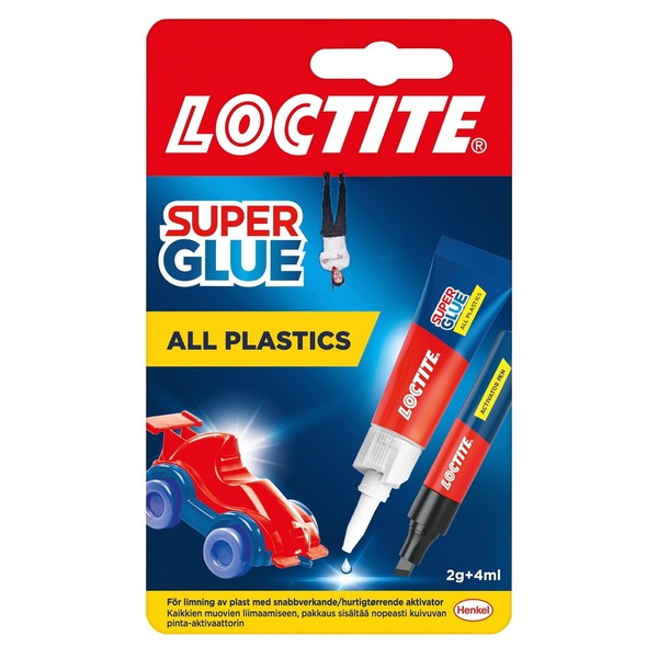 Loctite Super Glue 2g Plastics