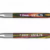 Knitpro: Symfonie, Bjørk, Utskift. Kort 7.0 mm